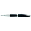 Cross ATX Sandblasted Refillable Fountain Pen, Medium Nib, Includes Premium Gift Box - Onyx Black - Onyx Black