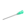 14 Gauge 1.5 Inch Industrial Blunt Tip Dispensing Needle with Luer Lock,Precision Applicator (Olive, 50 PCS) - Green