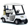 KiNSFUN Golf Cart 4½" Die Cast Metal Model Pullback Action Toy - White