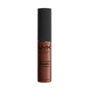 NYX PROFESSIONAL MAKEUP Soft Matte Metallic Lip Cream, Liquid Lipstick - Milan (Dark Pink-Brown) - Dubai