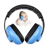 Baby Ear Protection Noise Cancelling Headphones for Kids Noise Reduction Hearing Protection Earmuffs for 0-3 Years Babies, Toddlers, Infant (Redrose) - Blue