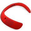 Silicone Protective Case Cover Compatible with Bose Soundwear Companion Wearable Speaker (Black) - Red