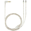 Shure EAC64CL 64 -Inch Detachable Earphone Cable for SE215, SE315, SE425 and SE535 Earphones (Clear) - Clear Cable