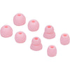 Replacement Eartips Silicone Earbuds Buds Set for Powerbeats Pro Beats Wireless Earphone Headphones,4 Pair (Black) - Pink