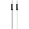 Belkin MiXiT Tangle-Free Aux / Auxiliary Cable, 3 Feet (Black) - AV10127tt03-BLK - Black