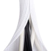 6.6ft - 4/5 inch White Cable Sleeve, Cable Organizer for Desk PC TV Computer, Wire Protector Cable Wrap Cover, Cord Management for Home Office - White