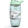 Promixx Pursuit Protein Shaker Bottle (24 oz) – Silent No-Ball Mixer, Leak-Proof Lid, BPA/BPS & Phthalate-Free ECOZEN – Easy-Clean Shaker Cup for Protein Shakes, Pre & Post-Workout Smoothies - Seagrass Green