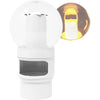 HYDROTOOLS BY SWIMLINE 8715 Mini Chemical Dispenser For Spas and Personal Pools| Compatible With Bromine & Chlorine Supports 1’’ Tablets | Adjustable Control Ring For Customizable Flow Rate - Solar LED (Torch Flame)