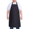 Waterproof Apron for Men and Women, Durable Heavy Duty Extra Long Adjustable Bib Apron for Kitchen Cooking, Dish Washing, Butcher, Dog Grooming, Lab work, Blue - Black-1