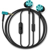1MORE Piston Fit in-Ear Earphones Fashion Durable Headphones with 4 Color Options, Noise Isolation, Pure Sound, Phone Control with Mic for Smartphones/PC/Tablet - Black - Blue