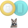 SimpleThings Air-tag Cat Collar Holder, Pet Silicone Protective Case for Air-tag, 2Pack Waterproof Case Cover for Apple Air-tag Cat Dog Pet Collar Within 3/8 inch - Teal&Yellow