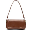 Shoulder Bag Retro Classic Purse Clutch Shoulder Tote HandBag with Zipper Closure for Women - J-brown
