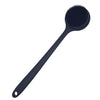 DNC Back Scrubber for Shower Soft Silicone Bath Body Brush with Long Handle (Black) - Black
