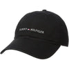 Tommy Hilfiger Men's Cotton Logo Adjustable Baseball Cap - Tommy Black