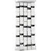 WILSON WRZ4016WH Pro Tennis Overgrip 12-Pack,White - White/Dark Grey Heather