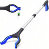 2025 Upgraded Reacher Grabber Pickup Tool, 32" Long Grabber Reacher Tool with Magnetic Tip, Trash Picker for Elderly Grab It Reaching Tool, Garbage Picker Upper, Litter Pick Up Grab Claw Grabber Stick - Blue