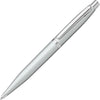 Sheaffer VFM Excessive Red Ballpoint Pen with Chrome Trim - sleek silver