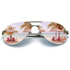 Aviator Sunglasses for Men Women Polarized Mirrored driving - Pink