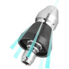 Pressure Washer Sewer Jetter Nozzle with Stainless Steel, Mini Compact Durable Sewer Jet Nozzle,Pressure Drain Jetter Hose Nozzle,1/4'' Quickly Connector, 5000 PSI (1 set) - back1