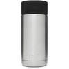YETI Rambler 12 oz Bottle, Stainless Steel, Vacuum Insulated, with Hot Shot Cap - Stainless