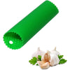 Sinnsally Garlic Peeler Skin Remover Roller Keeper,Easy Quick to Peeled Garlic Cloves with Silicone Tube Roller Garlic Peeling Kitchen Tool(3 Colors) - Green