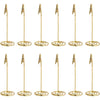 Artliving 12pcs Place Card Holder Memo Holder Clip Photo Holder Table Number Holder - Gold