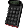 Mechanical Switch Calculator,Handheld for Daily and Basic Office,10 Digit Large LCD Display (Black) - Black