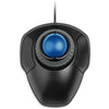 Kensington Orbit Trackball Mouse with Scroll Ring (White) (K72500WW) - Black-Blue