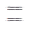 COVERGIRL Perfect Blend Eye Pencil, Basic Black - Pack of 2 - 105 Charcoal
