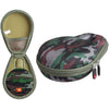 Hermitshell Hard Travel Case for JBL Clip 4 / JBL Clip 5 Portable Mini Bluetooth Speaker (Blue) - Camo