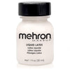 Mehron Makeup Liquid Latex | SFX Makeup | Halloween | Latex Glue for Skin | Special FX Prosthetic Glue 1 fl oz (30 ml) (Light Flesh) - Clear