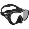 Cressi F1, Scuba Diving Snorkeling Frameless Mask - Perfect Seal Silicone Skirt - Designed in Italy by Cressi - Black