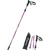Aluminum Collapsible Ultralight Travel Trekking Hiking Pole for Men and Women (Fits 5'3" - 6'2") - Purple
