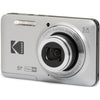 KODAK PIXPRO FZ55-BK 16MP CMOS Sensor Digital Camera 5X Optical Zoom 28mm Wide Angle 1080P Full HD Video 2.7" LCD Vlogging Camera (Black) - Gray