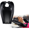 Inflatable Shampoo Basin - Portable Shampoo Bowl, Hair Washing Basin for Bedridden, Disabled,Injured, Hair Wash Tub for Dreadlocks and at Home Sink Washing (Black, Medium) - Black