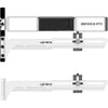 upHere 5V 3PIN Addressable RGB Graphics Card GPU Brace Support Video Card Sag Holder,Built-in 5V ARGB Strip,Adjustable Length and Height Support,G276ARGB - G276WT-white