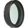 Haoge LUV-X54B Metal Lens Hood with MC UV Protection Multicoated Ultraviolet Lens Filter for Fujifilm X100VI Fuji X100V Camera Black - Black