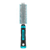 Conair Metal Round Hairbrush - Hair brush for blow out with Metal barrel and Nylon bristles - Adds body and fullness - Perfect for short hair and home hair stylists - Teal