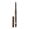Rimmel London Exaggerate Waterproof Eye Definer Eyeliner, Highly Pigmented, Long-Wearing, Built-In Smudger, 262, Blackest Black, 0.01oz - Rich Brown