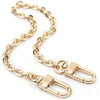 Mini Copper Purse Chain Shoulder Crossbody Strap Bag Accessories Charm Decoration - Gold