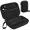 Lacdo Hard Carrying Case for Samsung T7 Shield/Samsung T7 / Touch Portable Solid State Drives 500GB 1TB 2TB 4TB USB 3.2 External SSD Hard EVA Shockproof Storage Travel Bag, Black+Gray - Black+Black