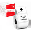 Phomemo Thermal Labels for M110/M221/M220/M120/M200 Label Printer,1.18" x 0.79" (30x20mm), 320 Labels/Roll, Black on White - White