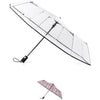 Ultra Clear Folding Umbrella with Auto Open Technology - Clear