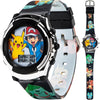 Accutime Kids Pokemon Digital LCD Quartz Watch for Boys, Girls, and Adults All Ages - Ash & Pikachu