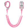 Anti-Lost Wrist Chain Anti Lost Leash Baby Leash with Child Upgraded Safety Locks for Kids Babies, Kids, Wrist Band for Outdoor Activities, Shopping(Pink 8.2 Ft) - pink