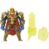 Masters of the Universe and He-Man He-Man Action Figure in Grayskull Armor with Power Attack Move & 2 Accessories Inspired by MOTU Netflix Animated Series, 5.5-in Collectible Toy for Kids Ages 4Y+ - Multicolor
