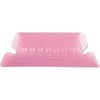 Pendaflex® Hanging File Folder Plastic Tabs, Clear, Pack Of 25 - Pink