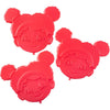 Daniel Tiger Reusable Hard Ice 3 Pack- Slim Lightweight Design, Cool Thin Freezer Packs Keeps Food Cold for Longer- Easily Fits Inside Kids School Lunch Box Bento or Insulated Bag - Miss Elaina 3 Pack