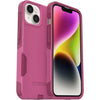OtterBox iPhone 14 & iPhone 13 Commuter Series Case - TREES COMPANY (Green), slim & tough, pocket-friendly, with port protection - Pink
