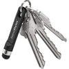 KeySmart NanoStylus – Mini Keyring Stylus Ergonomic, Portable and Precise Keychain Stylus Pen for Touch Screens - Black